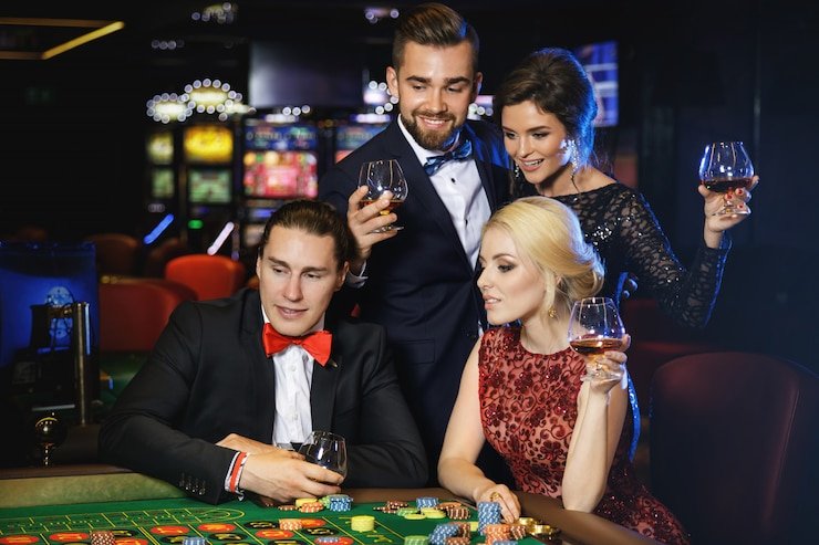 ভলিবল ম্যাচ বিশ্লেষণের নীল কোর্ট দৃশ্য